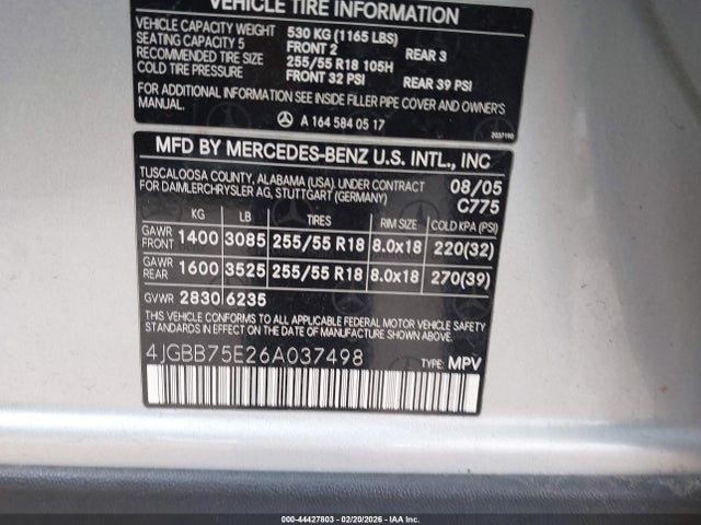 Mercedes-Benz M-Class 4matic