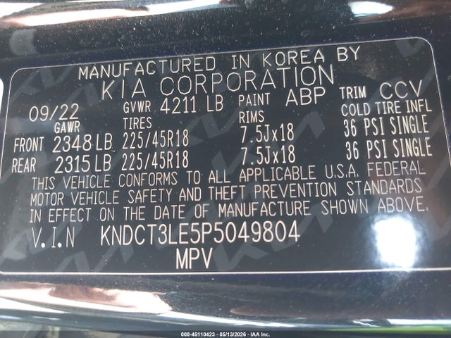 Kia Niro Sx Touring