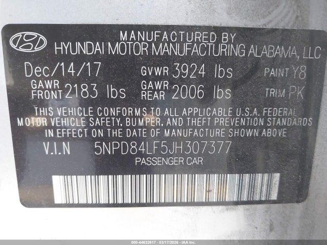 Hyundai ELANTRA Sel