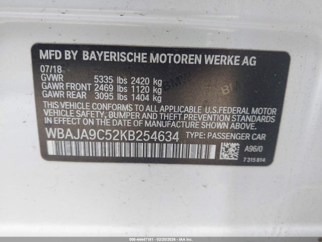 BMW 5 Series Iperformance