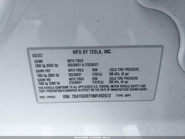 Tesla Model Y Performance Dual Motor All-wheel Drive