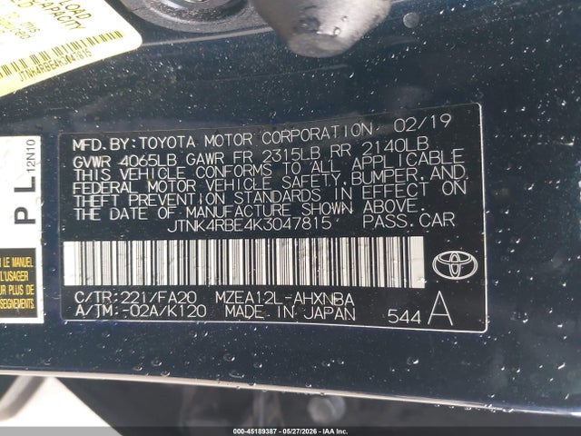 Toyota Corolla Se