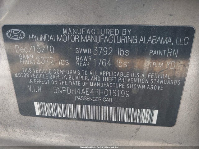 Hyundai ELANTRA Gls