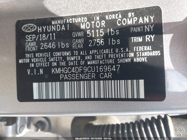 Hyundai Genesis 4.6