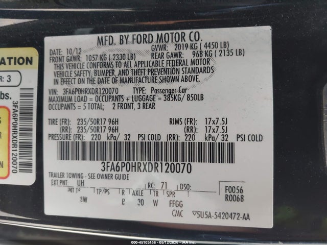 Ford Fusion Se