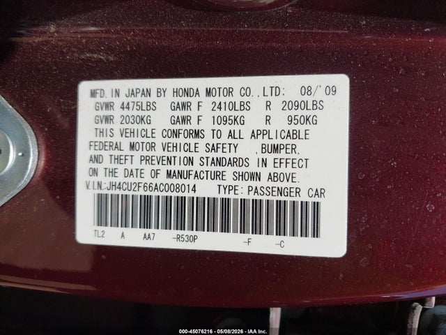 Acura TSX 2.4
