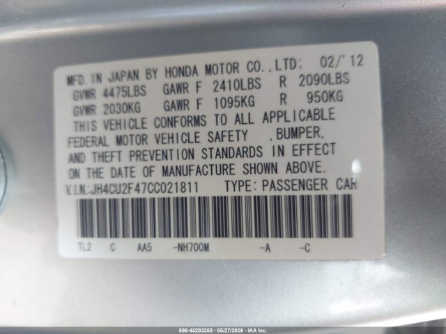 Acura TSX 2.4
