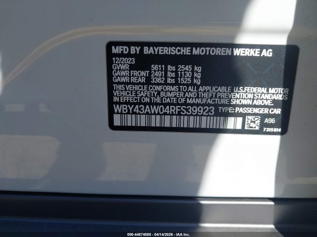 BMW I4 Gran Coupe Edrive35