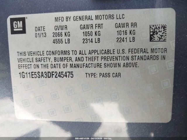 Chevrolet Malibu 2lt
