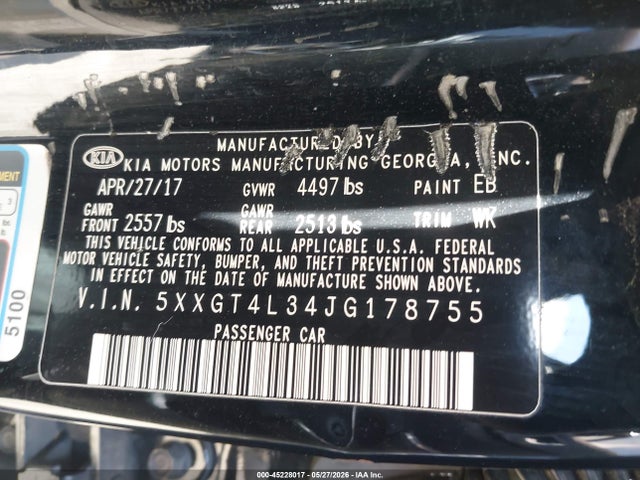 Kia Optima Lx
