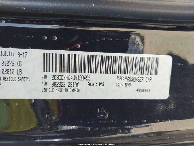 Dodge Charger Sxt Plus Rwd