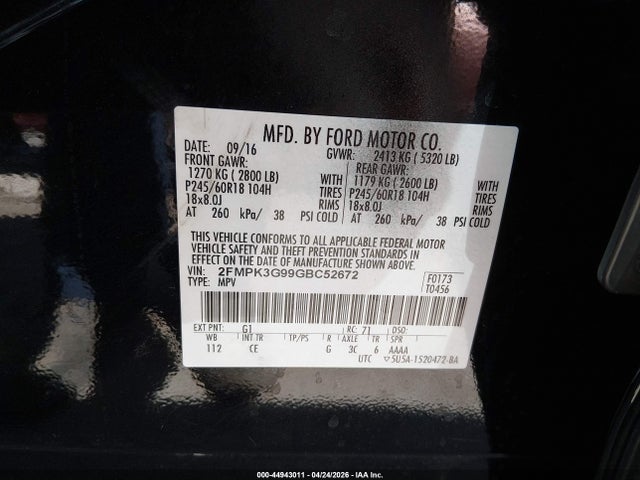 Ford Edge Se