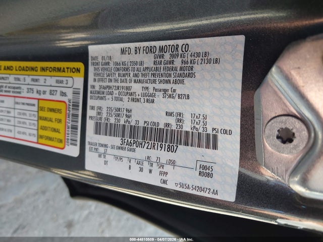 Ford Fusion Se