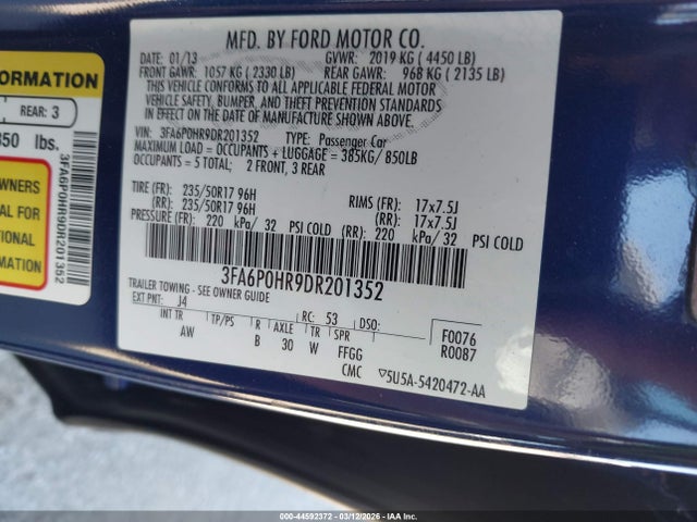 Ford Fusion Se