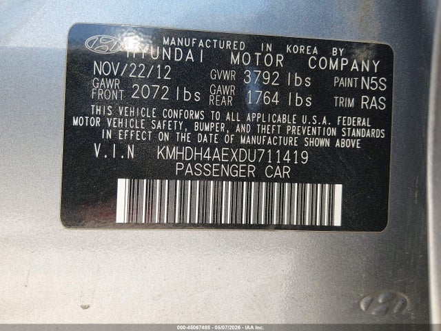 Hyundai ELANTRA Gls
