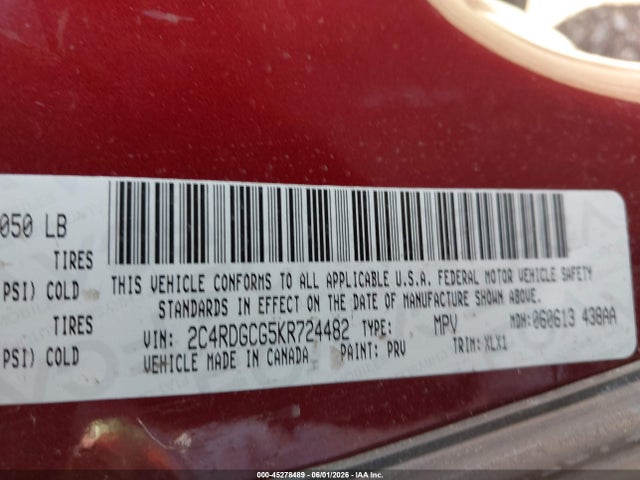 Dodge Grand Caravan Sxt