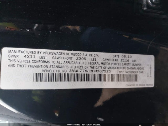 Volkswagen Jetta 2.5l Sel