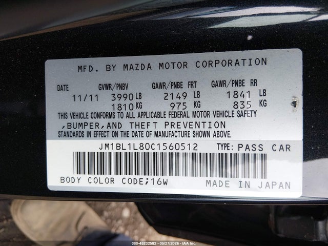 Mazda Mazda3 I Touring