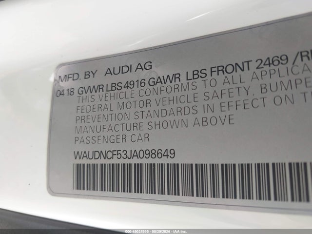 Audi A5 2.0t Premium