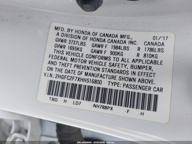 Honda Civic Ex