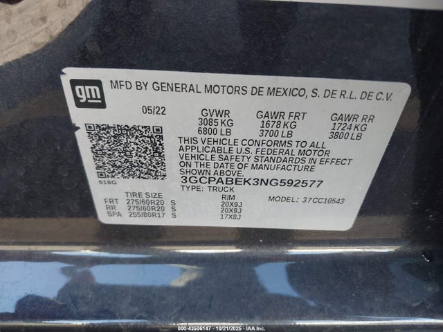 Chevrolet Silverado 1500 2wd  Short Bed Custom