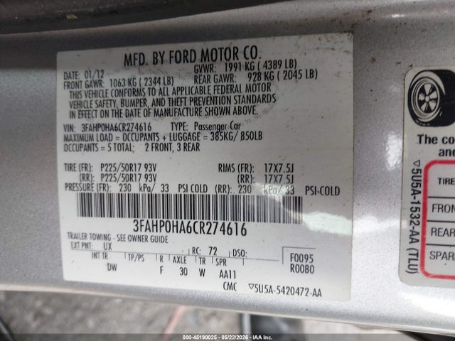 Ford Fusion Se