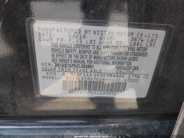 Nissan Sentra Sv