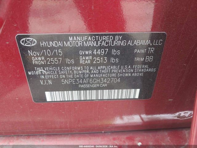 Hyundai SONATA Sport