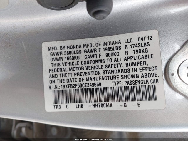 Honda Civic Lx