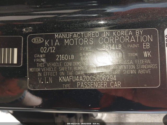 Kia Forte Ex