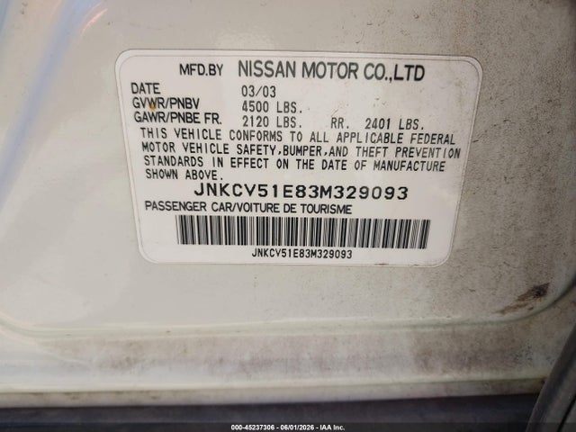 INFINITI G35 Luxury Leather