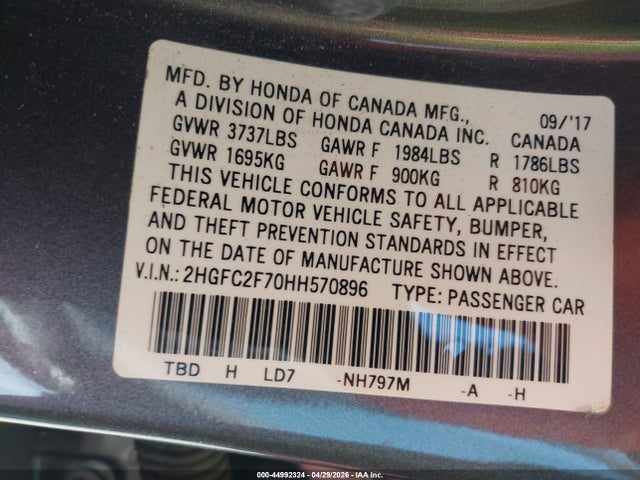 Honda Civic Ex