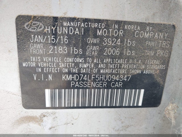 Hyundai ELANTRA Se