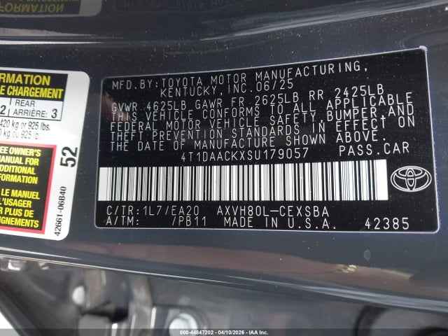 Toyota Camry Se