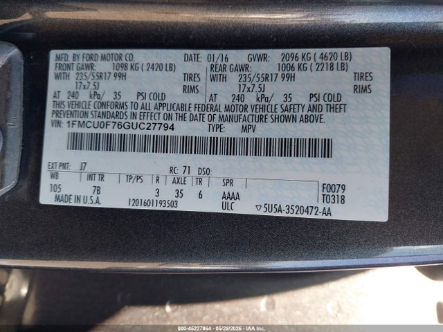 Ford Escape S