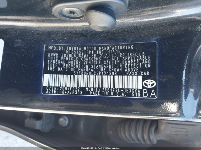 Toyota Corolla S Plus