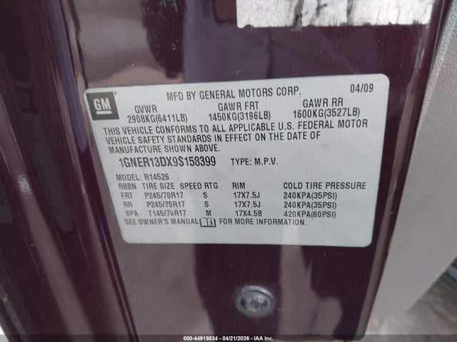 Chevrolet Traverse Ls