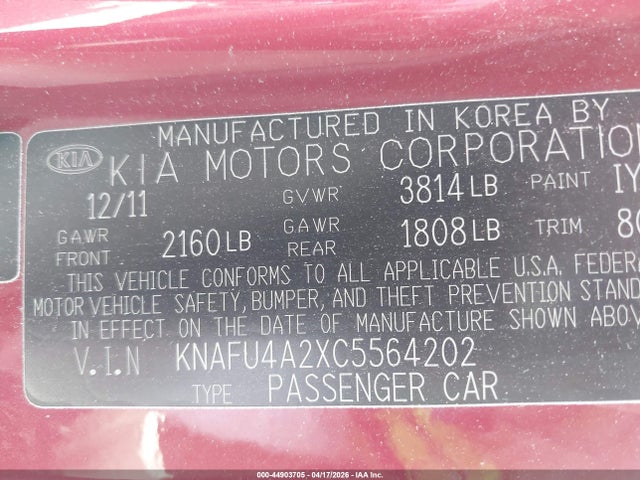 Kia Forte Ex