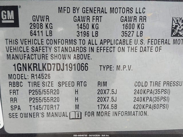 Chevrolet Traverse Ltz