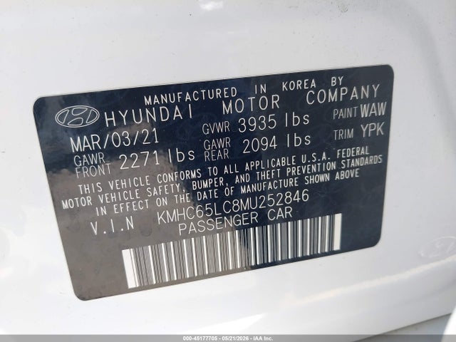 Hyundai Ioniq Blue
