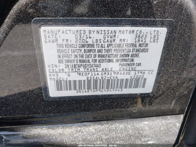 Nissan Sentra S
