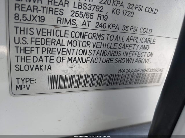 Audi Q7 3.0t Premium