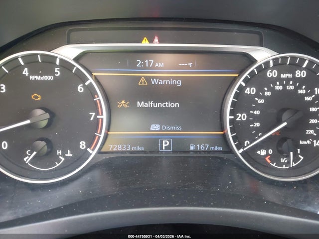 Nissan Altima Sr Fwd