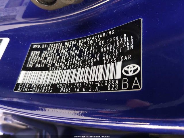 Toyota Corolla S
