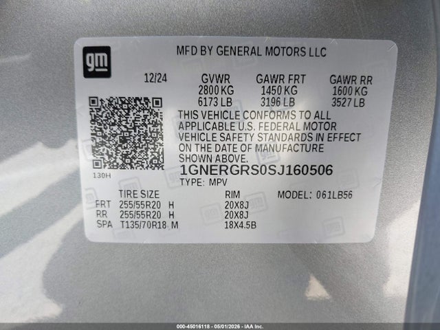 Chevrolet Traverse Fwd Lt