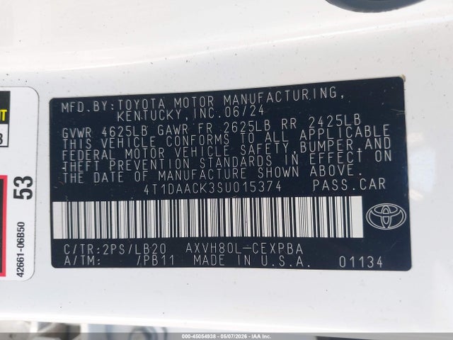 Toyota Camry Xse
