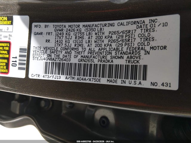 Toyota Tacoma Prerunner V6