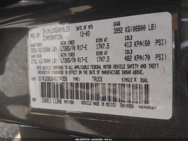 Dodge Ram 2500