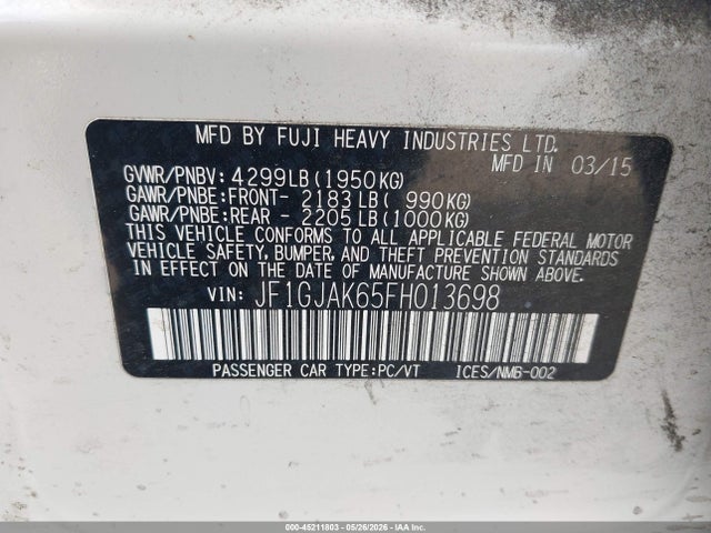 Subaru Impreza 2.0i Premium