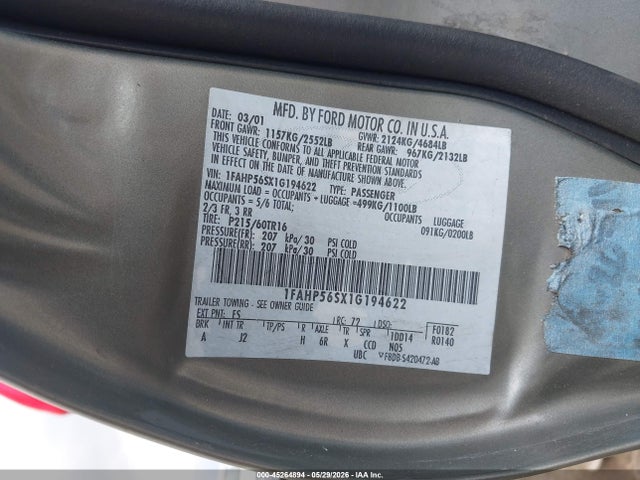 Ford Taurus Sel